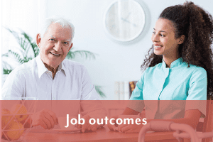 aged care job outcomes