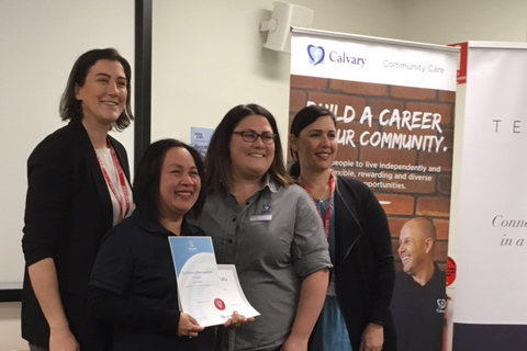 Launch into Work success for Calvary Community Care and Selmar