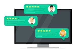 Customer feedback in the form of online reviews