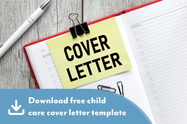 download your child care cover letter template
